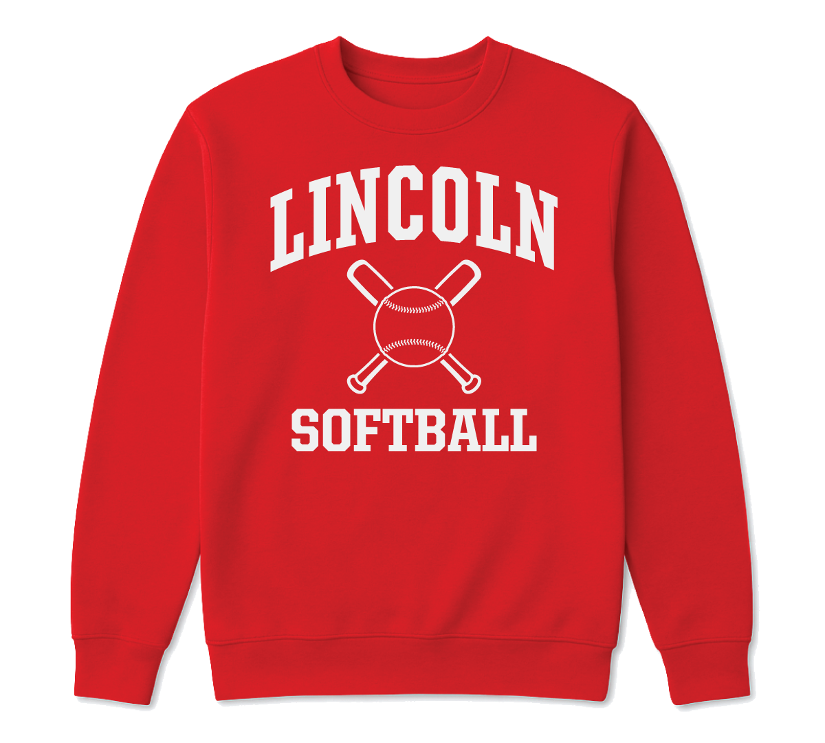 Bats Crew Neck - Softball