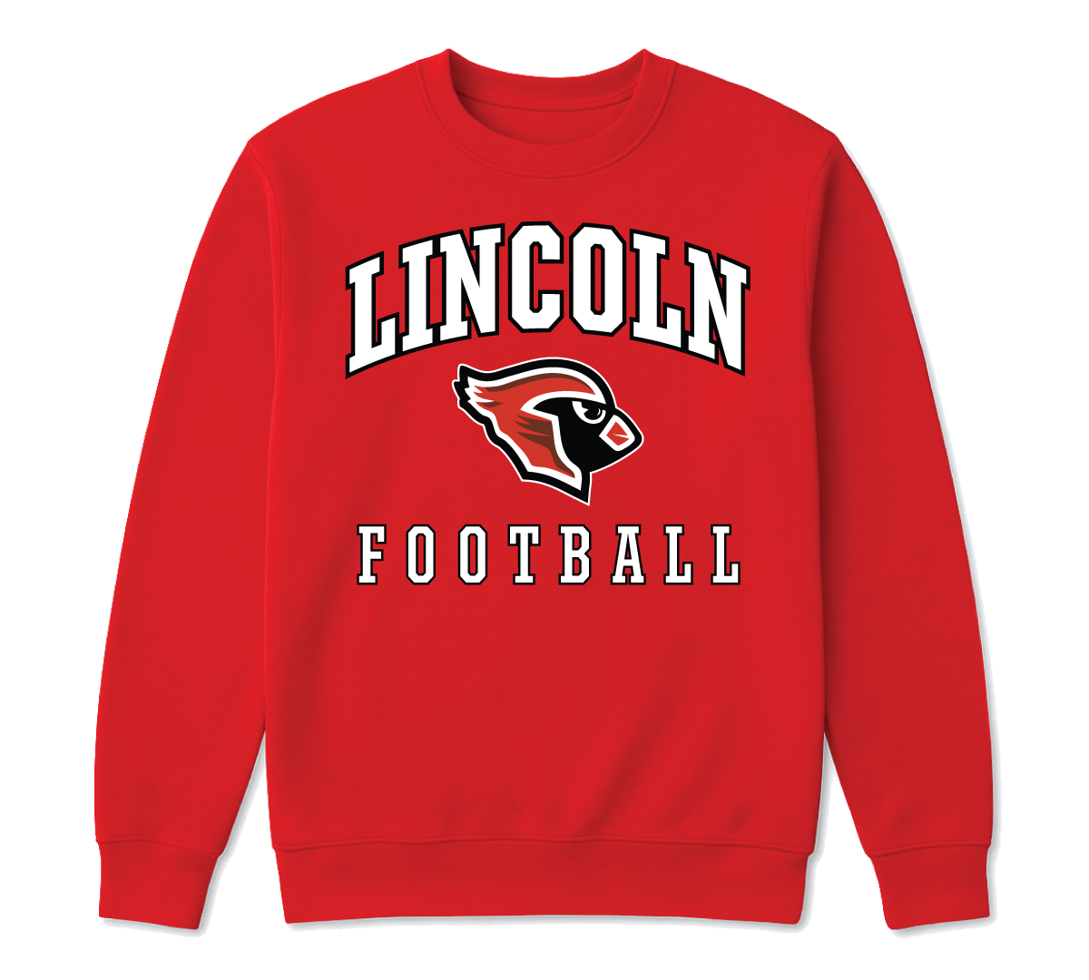 Mascot Crew Neck Red - Football