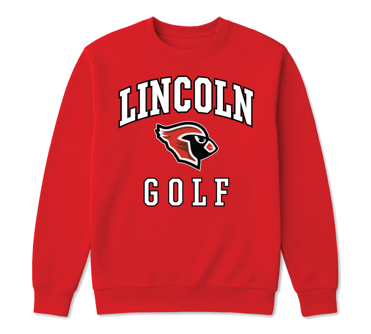 Mascot Crew Neck Red - Golf