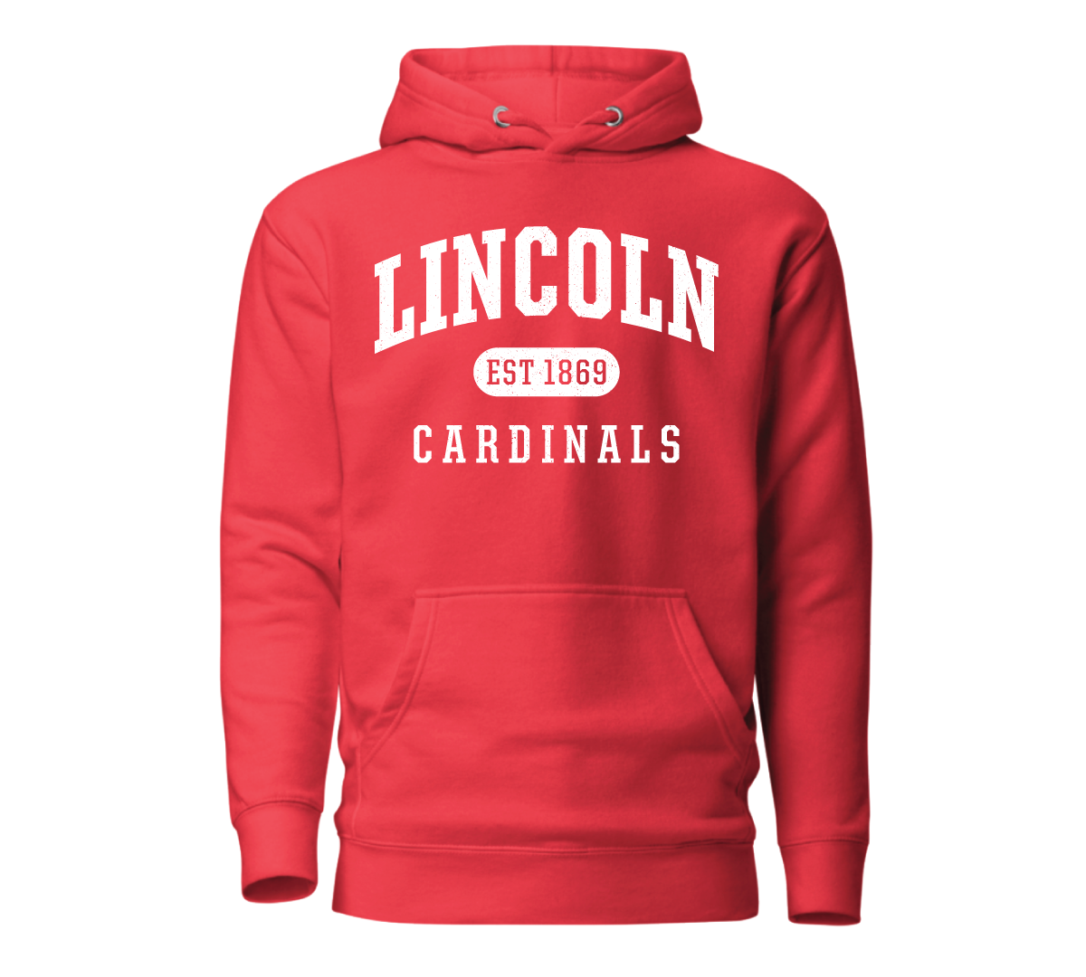 Cardinals Crest Vintage Hoodie - Red