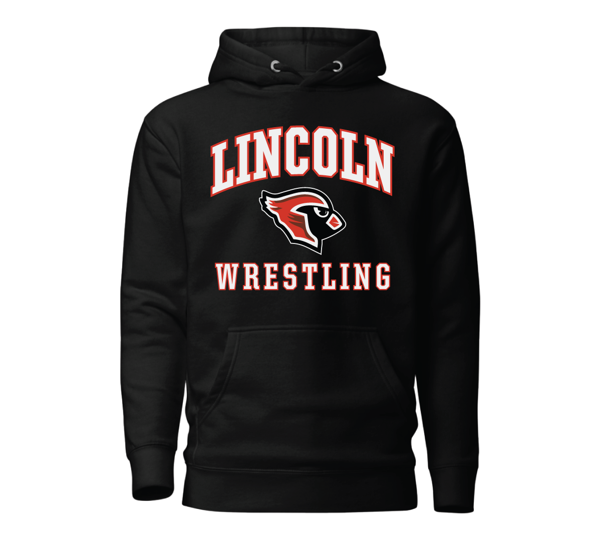 Mascot Hoodie Black - Wrestling