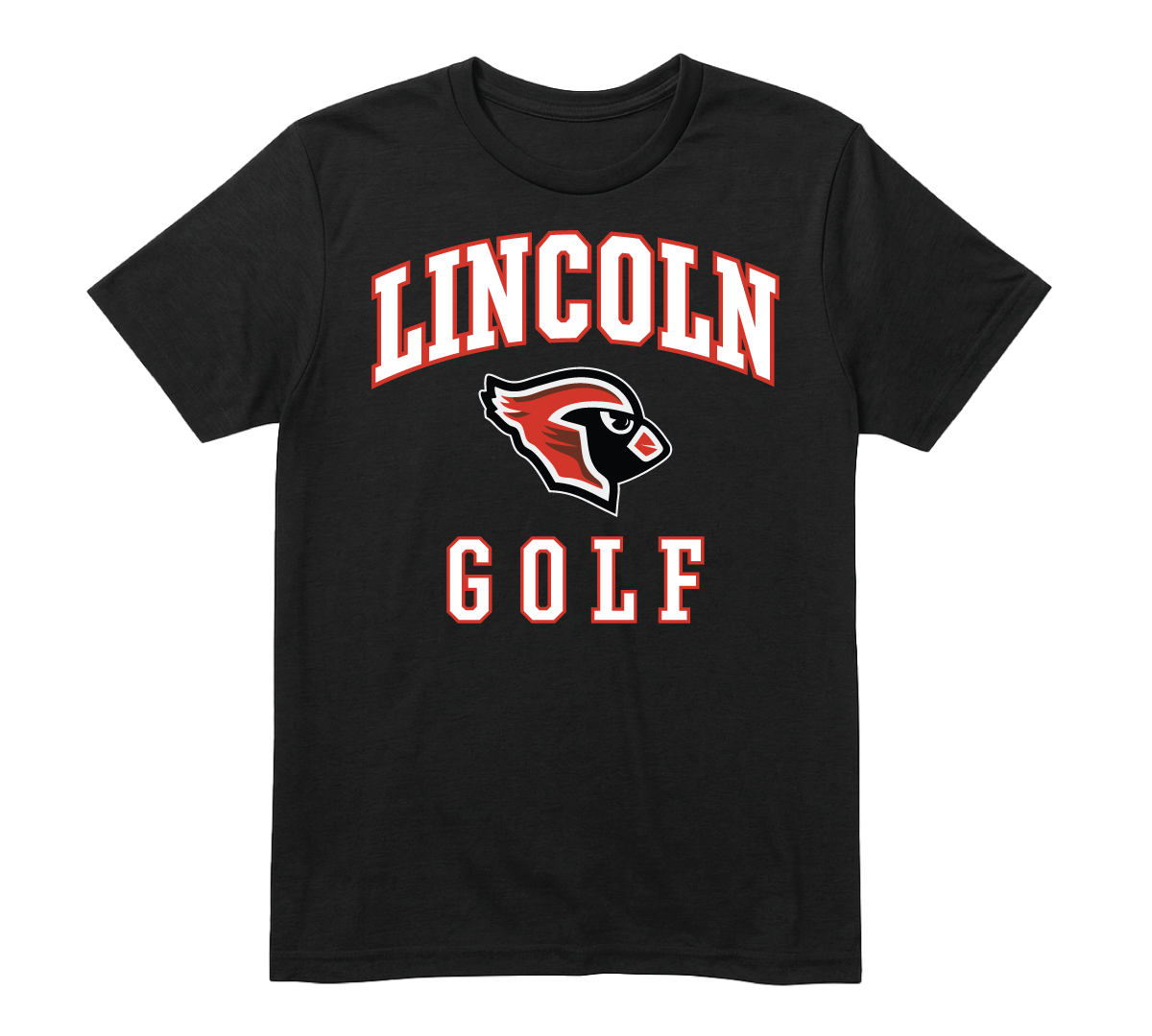 Mascot Tee Black - Golf