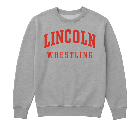 Arched Crest Crew Neck - Wrestling