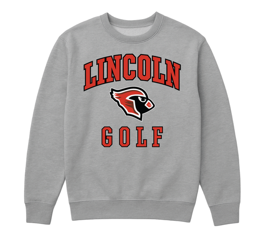 Mascot Crew Neck Grey - Golf
