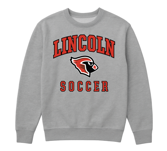 Mascot Crew Neck Grey - Soccer