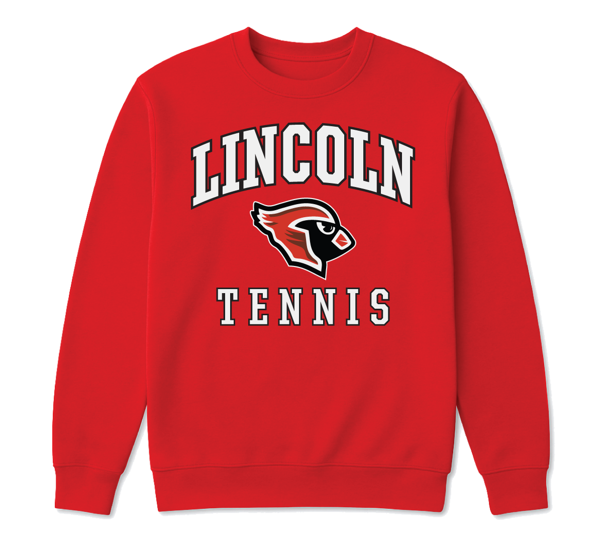 Mascot Crew Neck Red - Tennis