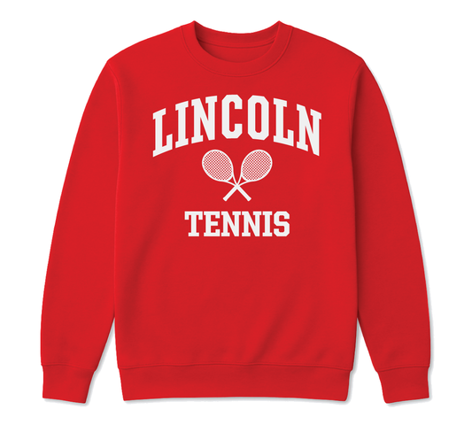 Racket Crew Neck - Tennis