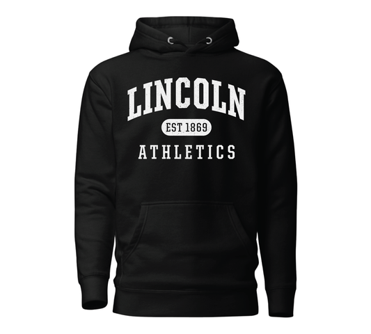 Athletics Crest Vintage Hoodie - Black