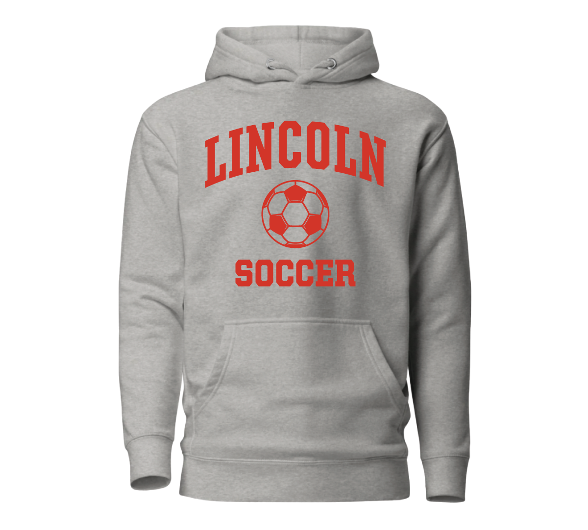 Ball Hoodie Grey - Soccer
