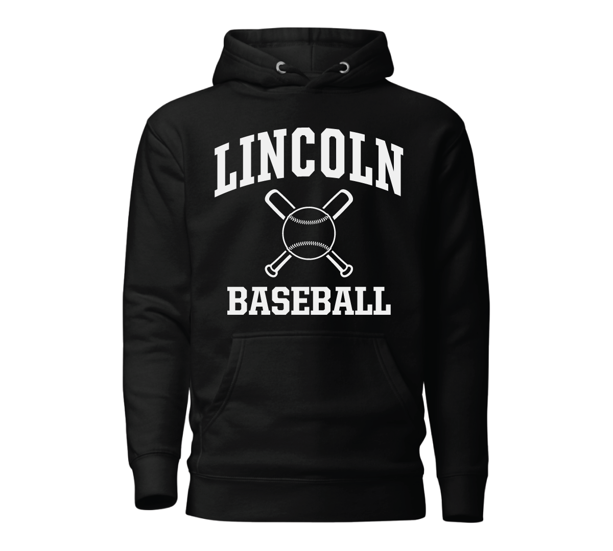 Bats Hoodie Black - Baseball