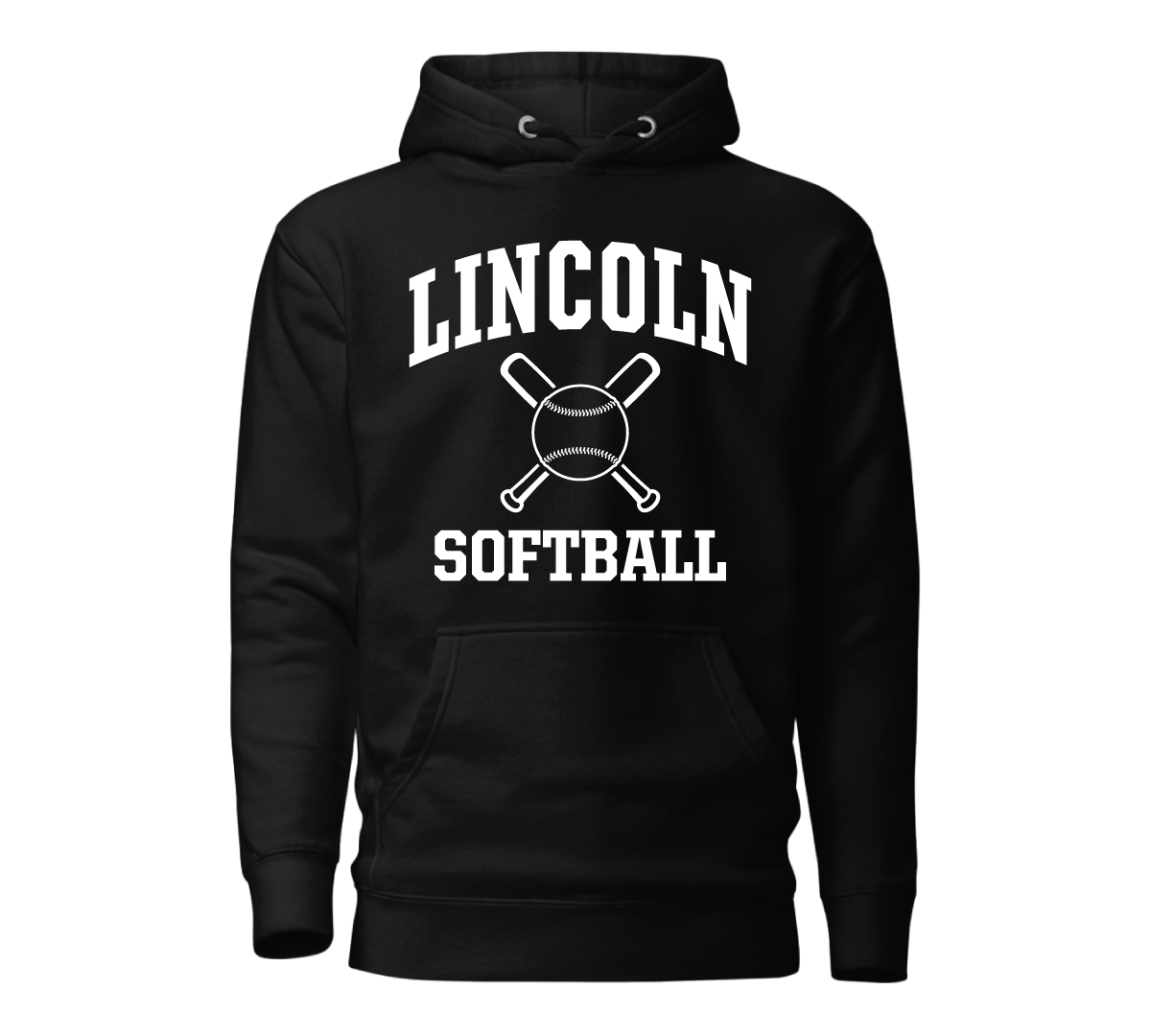 Bats Hoodie Black - Softball