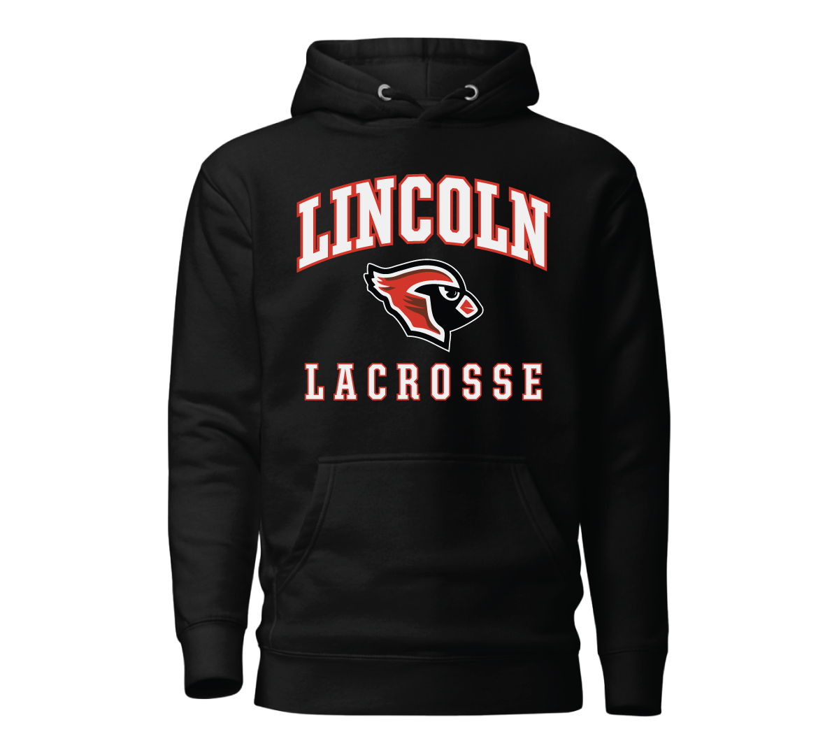 Mascot Hoodie Black - Lacrosse