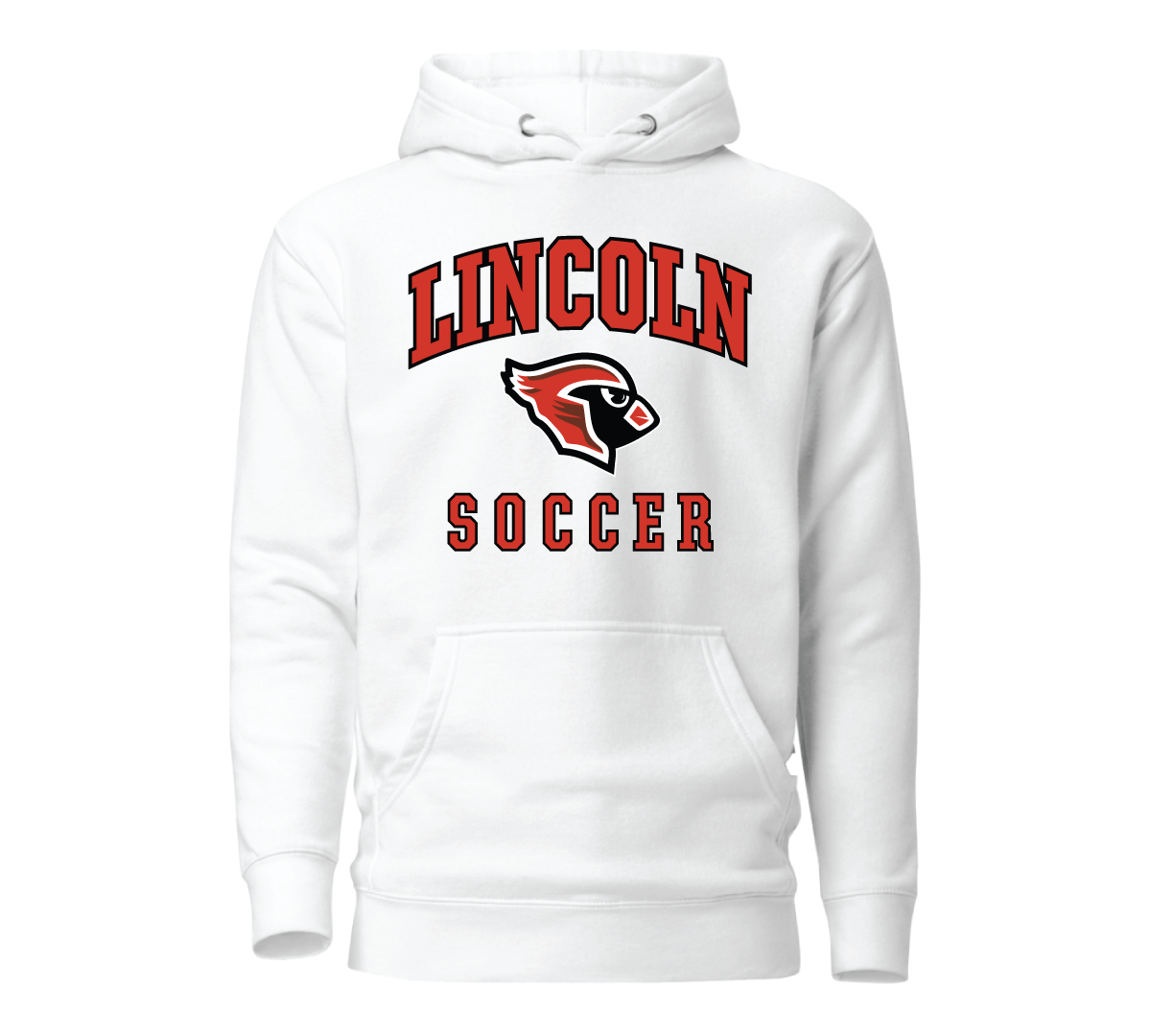 Mascot Hoodie White - Soccer