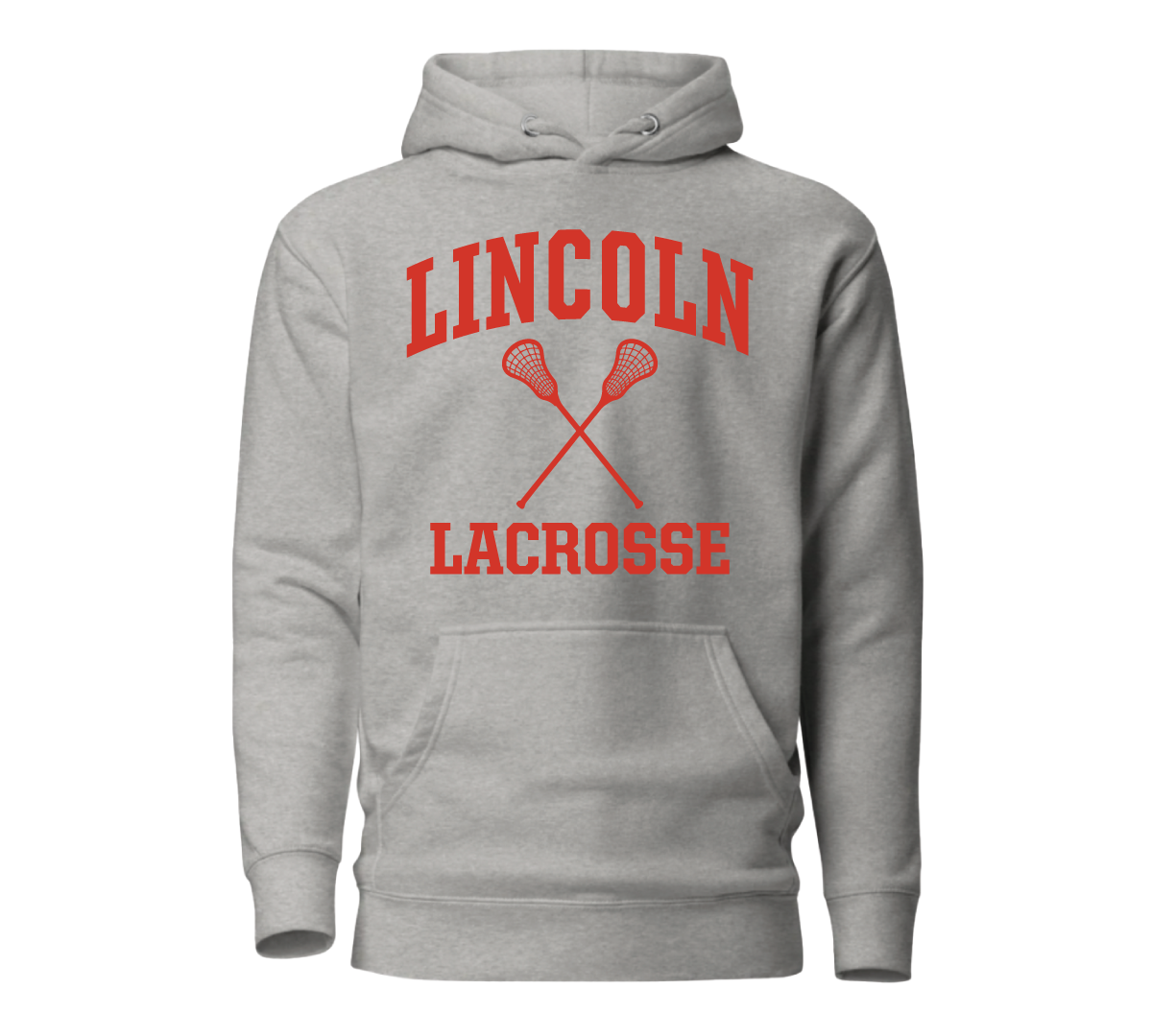 Sticks Hoodie Grey - Lacrosse