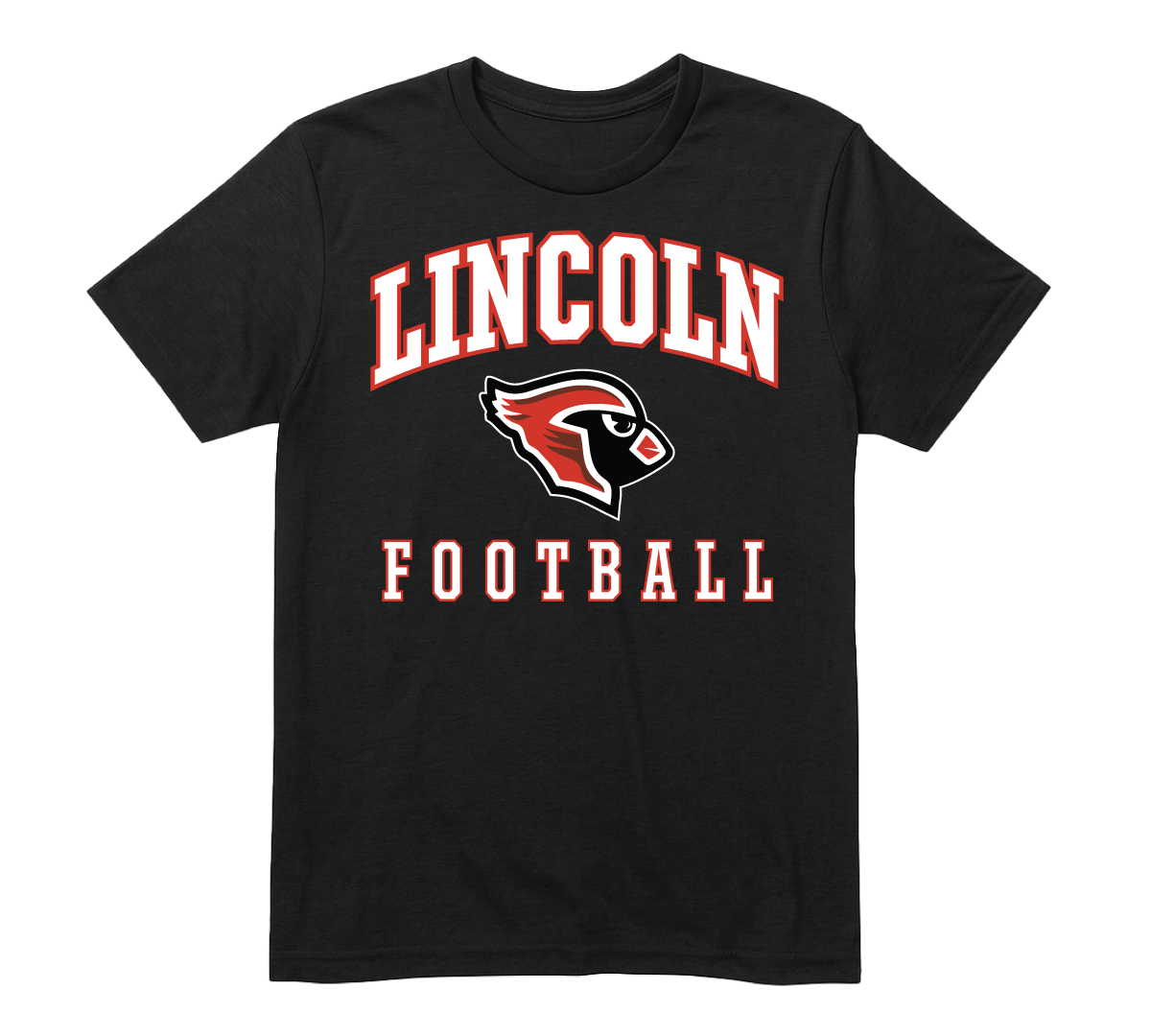Mascot Tee Black - Football
