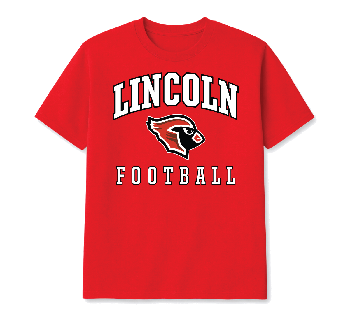 Mascot Tee Red - Football