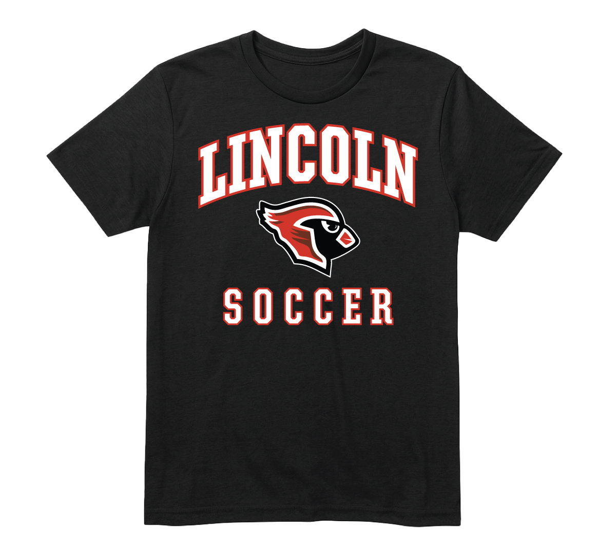 Mascot Tee Black - Soccer