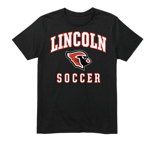 Mascot Tee Black - Soccer